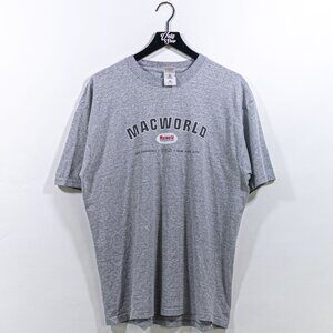 MacWorld Conference Expo T-Shirt XL Y2K San Francisco New York City Computers